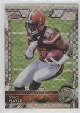 2015 Topps Chrome Rookies Retail X-Fractor Vince Mayle #168 0q5