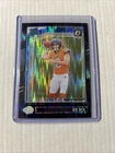 2024 Donruss Optic Bo Nix Rated Rookie Purple Shock (RC) SSP Broncos #209