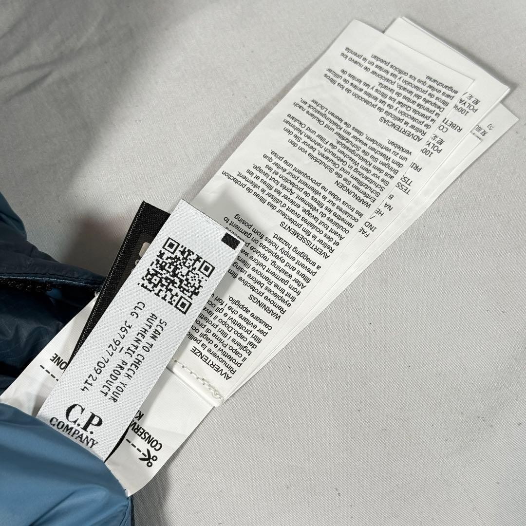 C.P.Company D.D. Down jacket Blue XS thumbnail 9