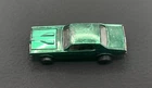 Hot Wheels Redline Custom Cougar Green Metallic Exterior Bent Wheel Rod Vintage