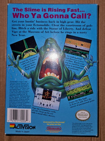NES Ghostbusters II 2 CIB Complete In Box Nintendo Entertainment System