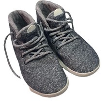 AllBirds Women's 9 Wool Runner Up Mizzle Slate Blue Gray Lace Up EUC