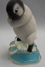 Vintage Baby Penguin CHILLY Figurine POLAR PLAYMATES #1 Bird Sculpture Hamilton