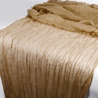 KäSetuch TischläUfer FüR Hochzeit, 300X90Cm, Khaki.

