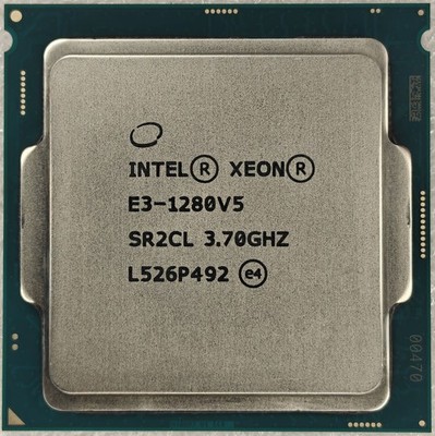Intel Xeon E3-1280 v5 SR2CL 4 Cores 3.70GHz 8MB 80W LGA-1151 CPU Processor