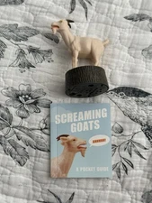 The Screaming Goat (Book & Figure) Cute Mini Figurine