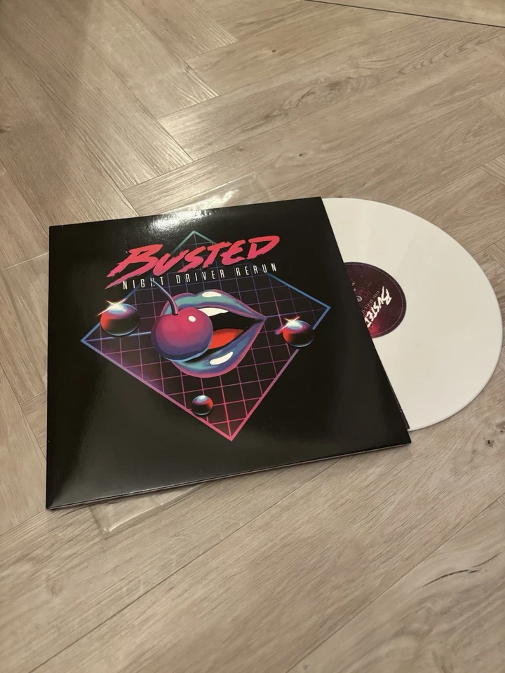 Busted Night Driver Rerun White Vinyl Ltd 500 Super Rare Tour Exclusive - Image 3 of 3