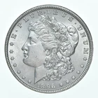 BU/Unc 1896 (P) Morgan Silver Dollar (1 coin) *0381