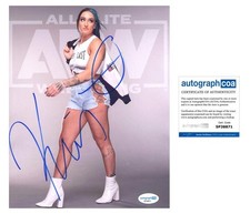 Kris Statlander AUTOGRAPH Signed AEW Wrestling Autographed 8x10 Photo ACOA