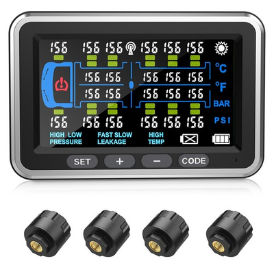 #ad #ad High Precision Truck tire Pressure Monitoring System 0 199PSI TP22 Trailer ... $199.99