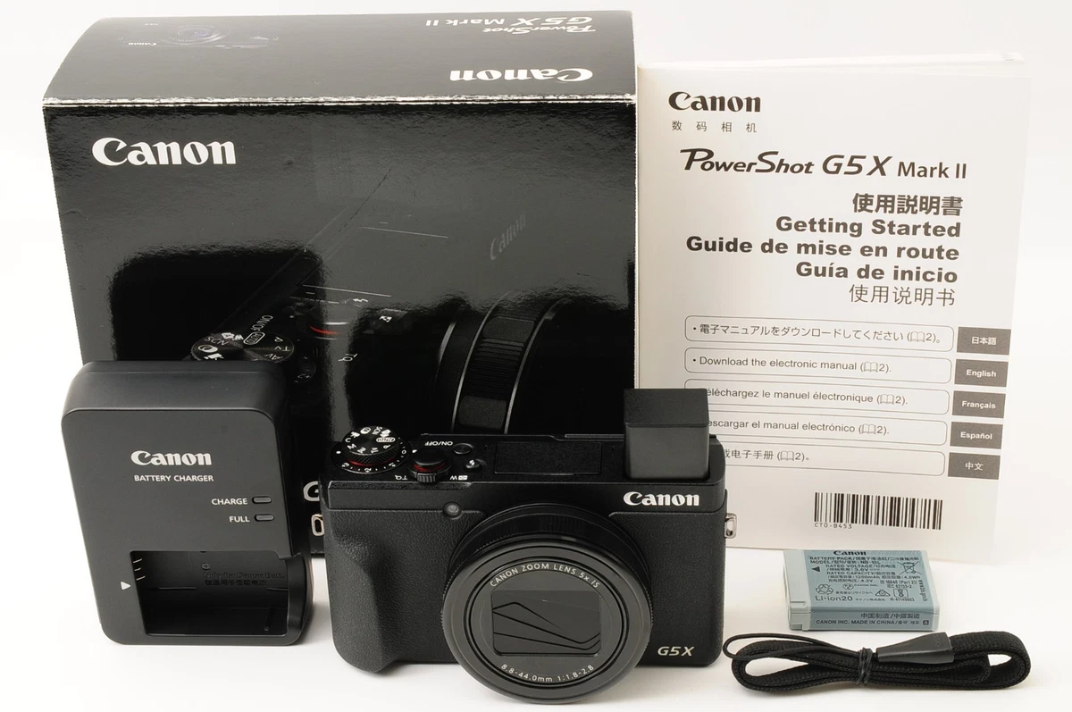 Preços baixos em Canon PowerShot G5 X Mark II Câmeras Digitais | eBay