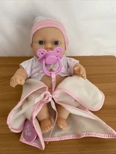 You & Me Baby Doll With Blanket And Magnetic Pacifier