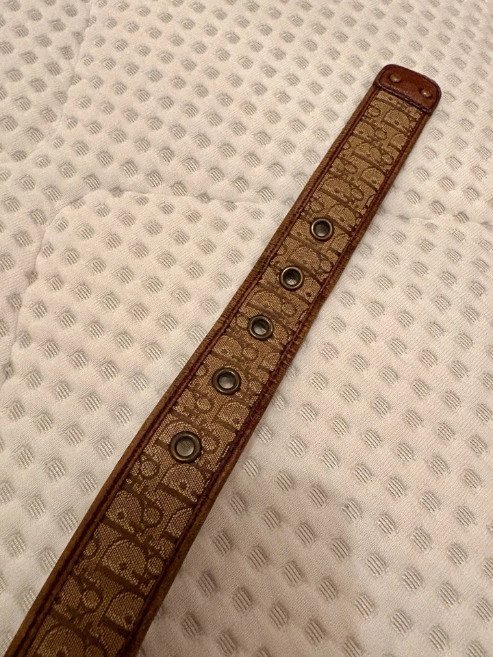 Christian Dior Gürtel Monogramm Canvas Braun, Größe 80, RE-0037 - Bild 2 von 4