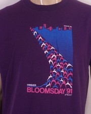 vintage 90s Nike Bloomsday 1991 T-Shirt Spokane WA Run Finisher single stitch XL