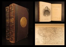 1885 Civil War Memoirs of Ulysses S Grant | 1st edition 2v | Maps, Original Bind