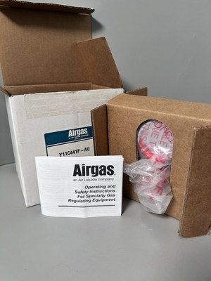 #ad #ad Airgas Y11C441F AG Single Stage Stainless Steel PSI Gas Regulator New Open Box $299.00