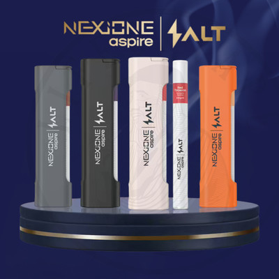 NEXIONE ASPIRE Pod E-Zigarette Set Salt I 3x Prefilled Pods mit 20mg Nikotin