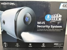 Night Owl 10 Channel Wi-Fi NVR with 2TB HD, 8 Camera 4K HD , CL-BT8WN2-F88L