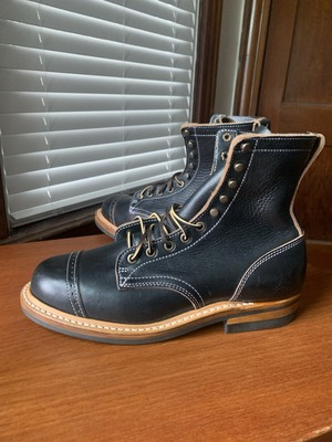 #ad #ad NEW w BOX CUSTOM ORDER TRUMAN 7.5EE BLACK TEACORE UPLAND BOOT 7.5 EE $425.00