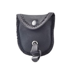 Windproof Portable Nylon Clothesline with Buckle Elastic Design Black for Travel