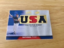 2009 Upper Deck USA Baseball Triple Jersey National Team Tony Zych $$$