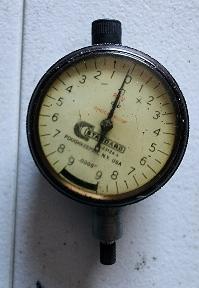 Standard Gage Co. D1-23124-A Dial Indicator Gage 0.0005