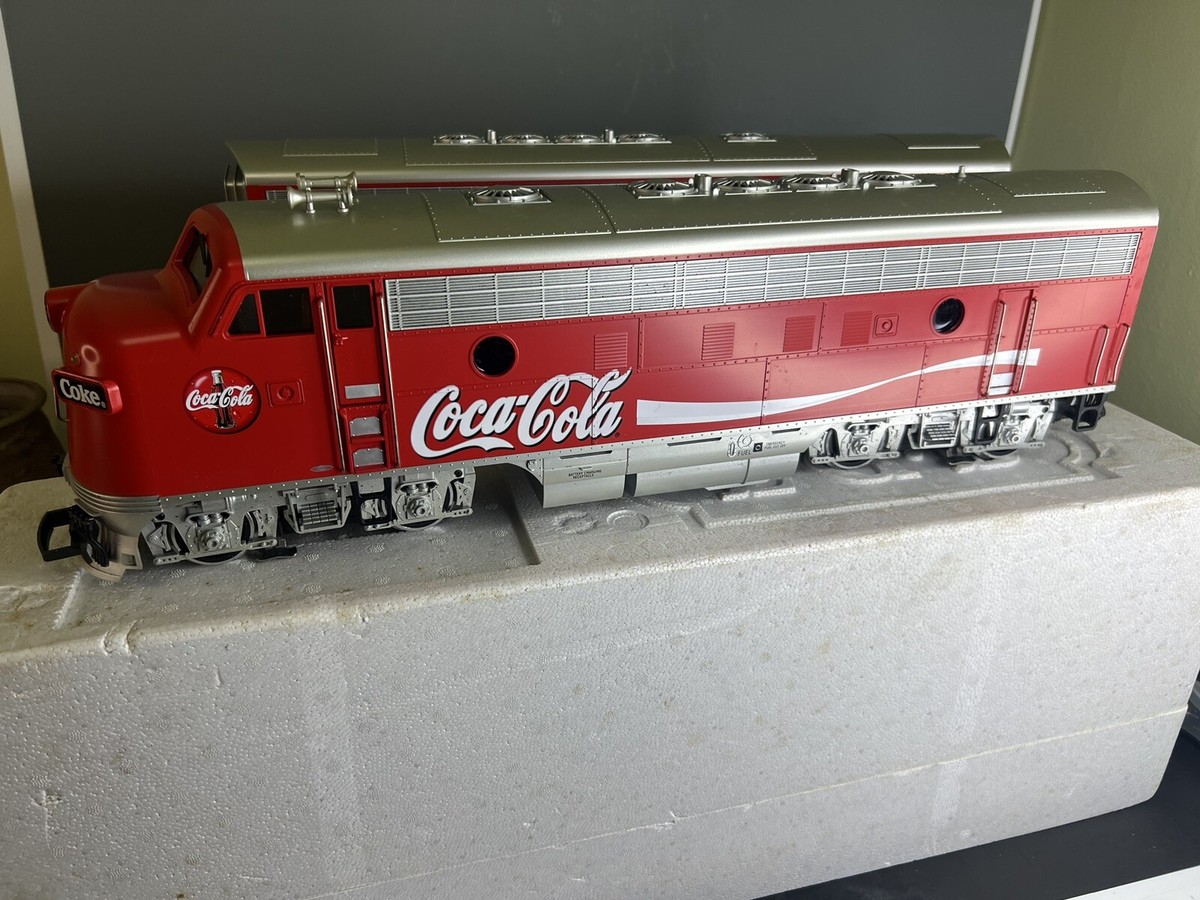 LGB 29570 LIMITED EDITION COCA COLA COKE F7 A&B DIESEL LOCO LGB 29570 LIMITED EDITION COCA COLA COKE F7 A&B DIESEL LOCO