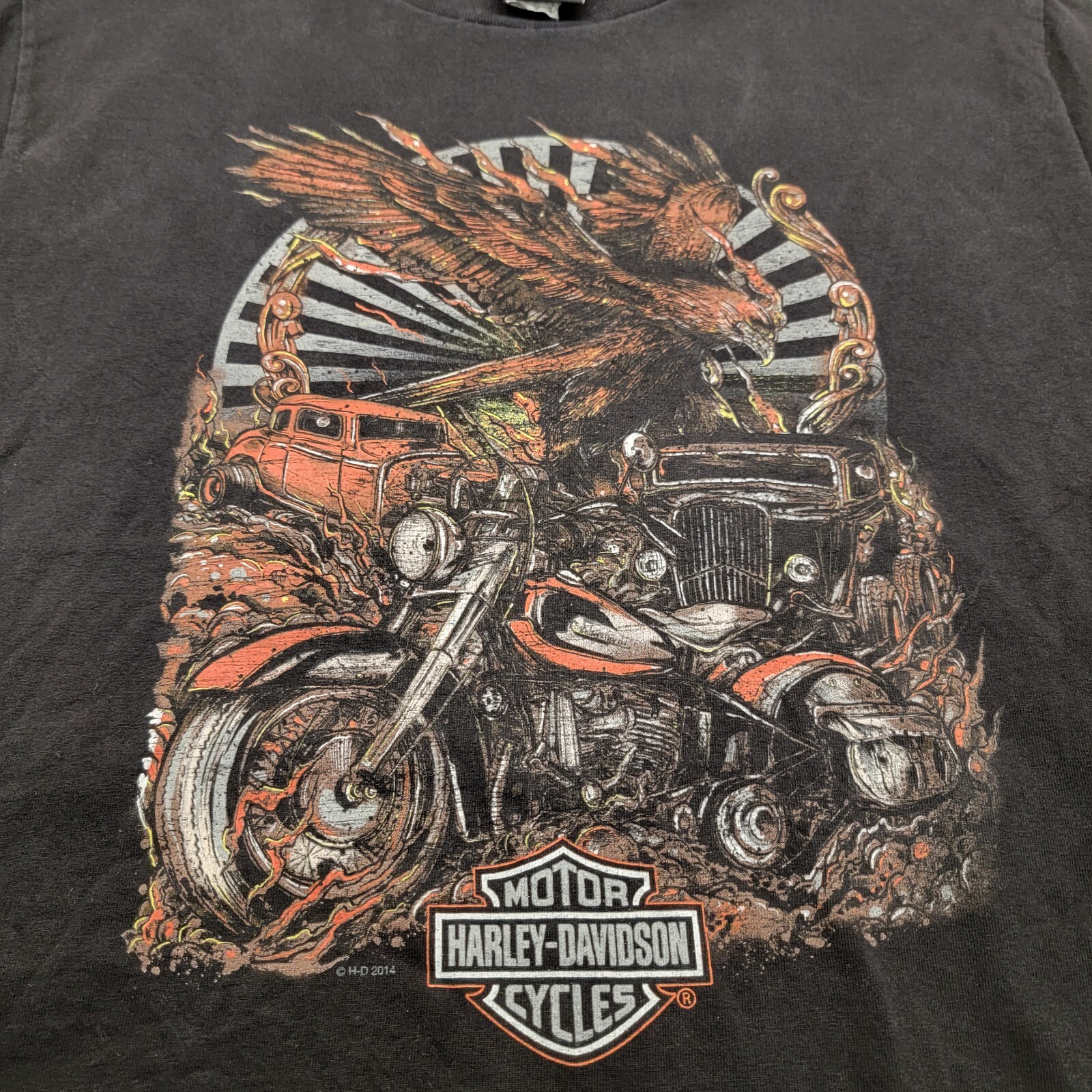 Harley Davidson LAIDLAW'S T Shirt Baldwin Park 2014 S… Gem