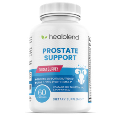 Prostate Support Supplement for Men Improves Sleep Urine & Bladder Discomfort