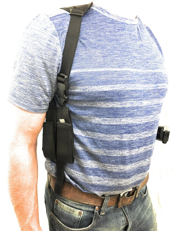 Gun Shoulder Holster Rig Fits Smith and Wesson M&P Shield 9mm, 40,45 - Image 3 of 4