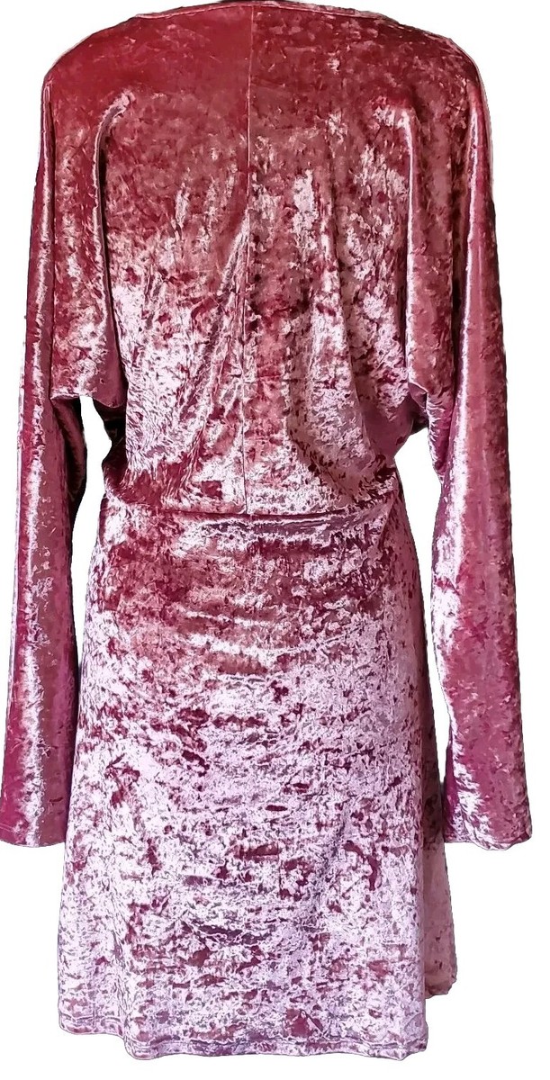 asos pink velvet dress ASOS DESIGN velvet square neck seam detailing mini dress in dusty rose