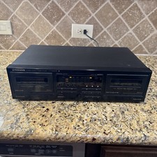 Pioneer CT-W451R, 2 Head Stereo Double Auto Reverse Cassette Deck TESTED