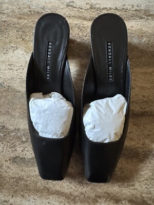 Kendall Miles Nola Mule Black Size: 39.5 Italian - 9 US New With Open Box