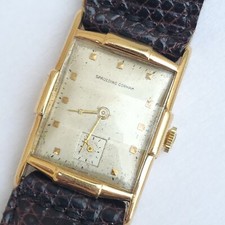 RARE Spaulding Gorham Omega Solid 14k Gold Manual Wind Men's Cal R17.8 Watch 
