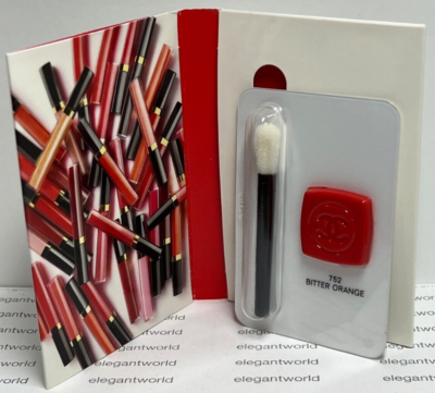 CHANEL Rouge Coco Gloss Moisturizing Glossimer 752 BITTER ORANGE