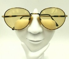 Vintage Jazz Europa Parker Tortoise Gold Oval Sunglasses FRAMES ONLY
