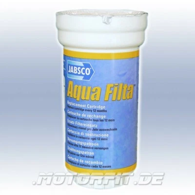 JABSCO Carbon Wasserfilter AQUA-FILTA Ersatzpatrone Wasserfilter Ersatzfilter