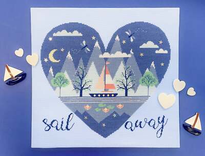 Bothy Threads Counted Cross Stitch Kit Sail Away XHY8