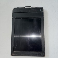 4x5 inch Graphic Film Holder Folmer Graflex, One double sided holder, Vintage
