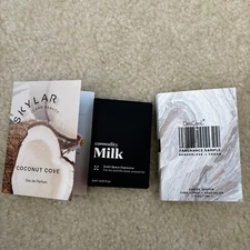 Lot Of 3 Commodity Milk 2 ml Skylar Coconut Cove Despoil