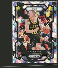 2023-24 Panini Prizm #293 Joey Hauser Prizms Ice RC