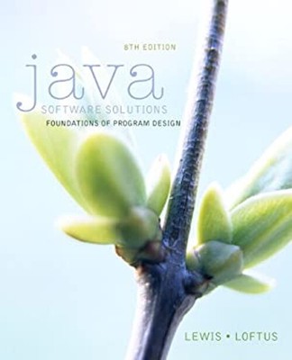 Java Software Solutions Paperback John, Loftus, William Lewis