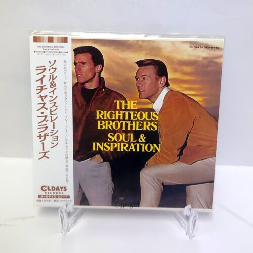 The Righteous Brothers Soul And Inspiration Japan Music CD Bonus Tracks - Picture 1 of 3
