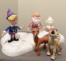 RUDOLPH ISLAND OF MISFIT TOYS 7 PIECE LOT IN WORKING CONDITION 2003 