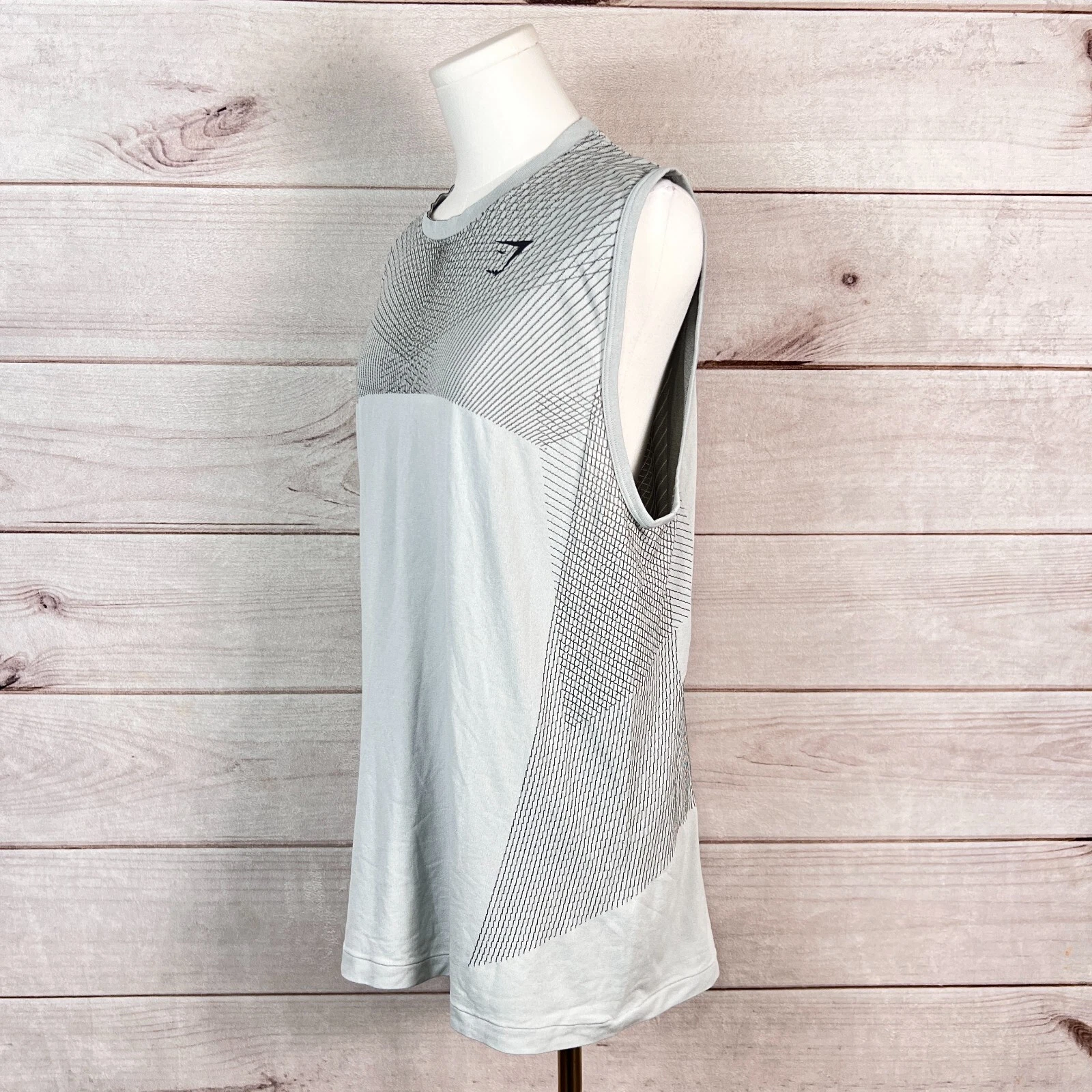 gymshark apex seamless crew neck performance workout training tank-top