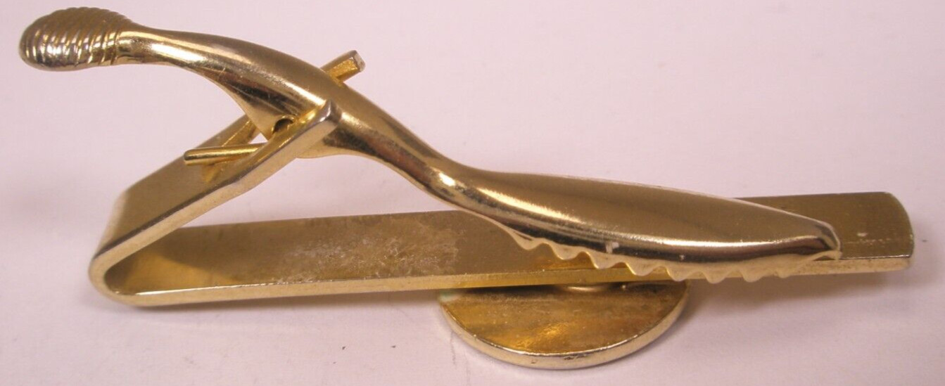 CSN CNTU Logo Vintage Tie Bar Clip university college edu