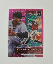 2022 Donruss Optic Ketel Marte Diamond Kings Pink Velocity Prizm 224/249 #30