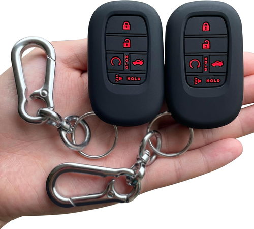 TANDRIVE Key Fob Cover for (5 Buttons) Honda 2022 2023 2024 2025 Civic Accord HR