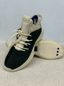 black and cream shoes