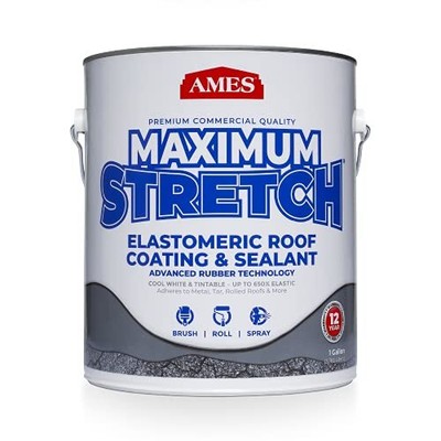 Mss1 Maximum Stretch Roof Coating 1 Gallon White